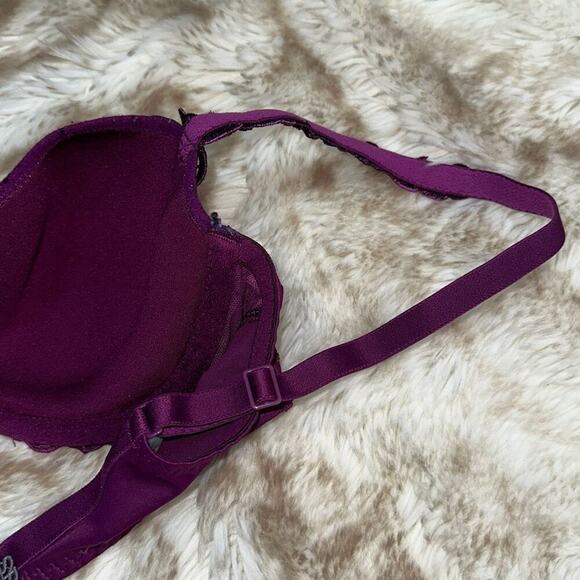 Simone Perele Purple Underwire Soft Cup Bra | Sz 30D - Picture 5 of 9
